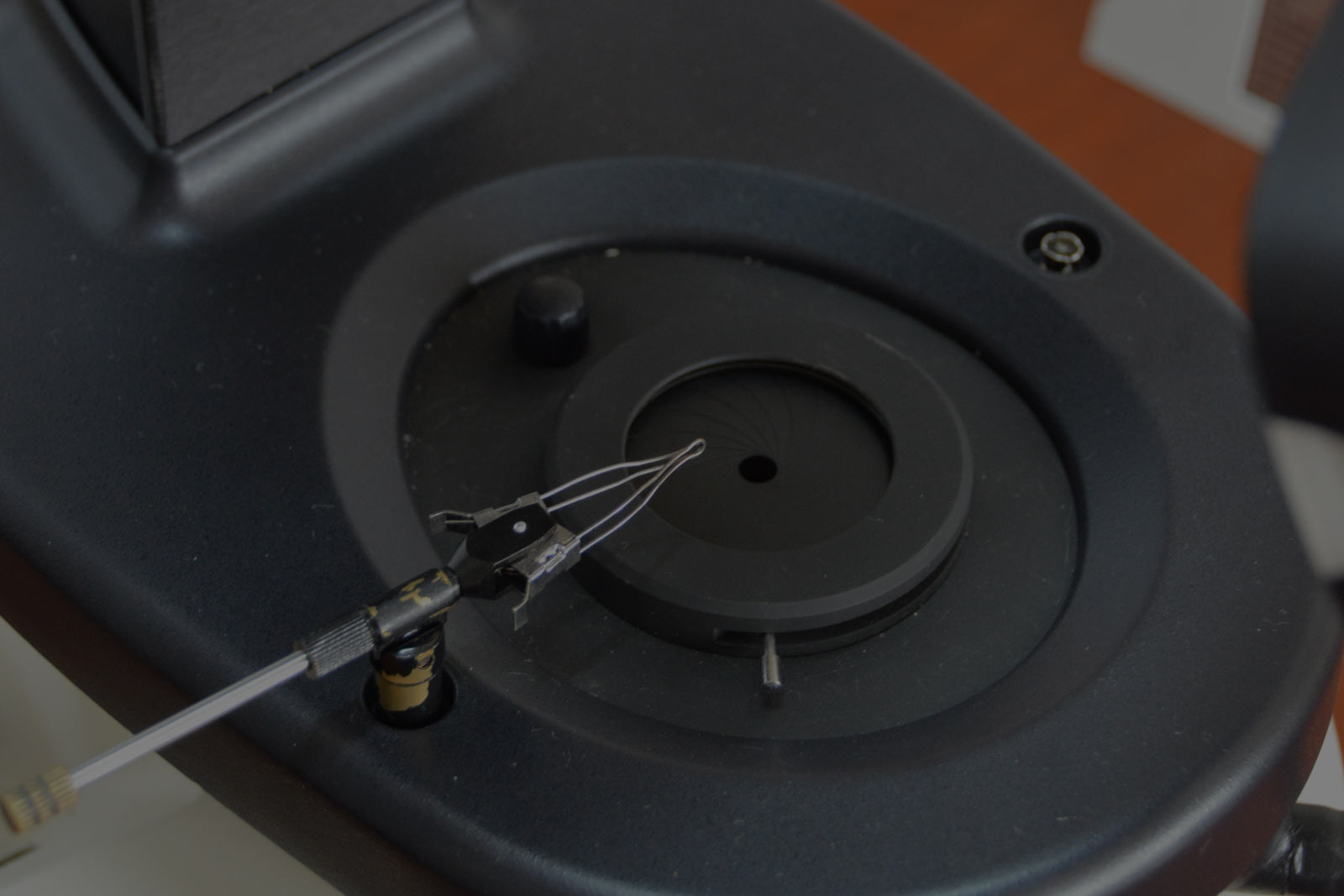 A close up view of our Gemological Microscope at Gemcamp Lab in Metro Manila, Philippines